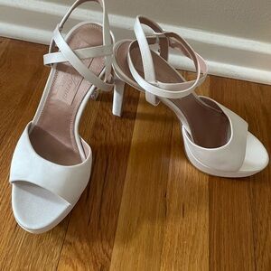 AI Silk White Pnina Tornai Bridal Shoes